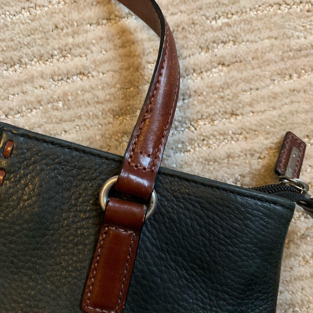 Fossil black handbag purse - Picture 4 of 9